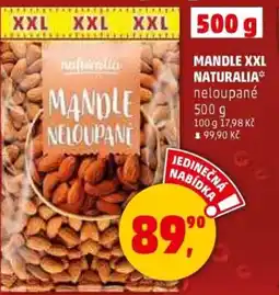 Penny Market Mandle xxl naturalia nabídka