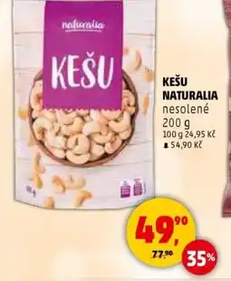 Penny Market Kešu naturalia nesolené nabídka