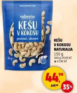 Penny Market Kešu v kokosu naturalia nabídka