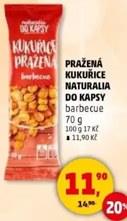 Penny Market Pražena kukuřice naturalia do kapsy nabídka