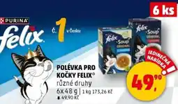 Penny Market Polévka pro kočky felix nabídka