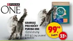 Penny Market Granule pro kočky purina one nabídka