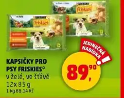 Penny Market Kapsičky pro psy friskies nabídka