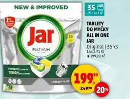 Penny Market Tablety do myčky all in one jar nabídka
