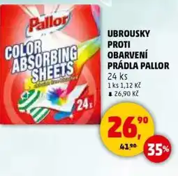 Penny Market Ubrousky proti obarvení prádla pallor nabídka