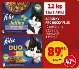 Penny Market Kapsičky pro kočky felix nabídka