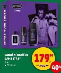 Penny Market Vánoční balíček game str8 nabídka