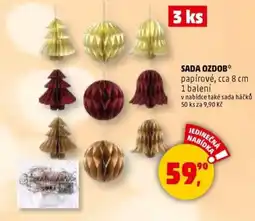 Penny Market Sada ozdob nabídka