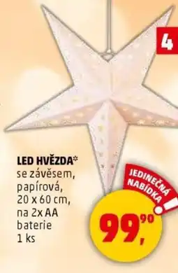 Penny Market Led hvězda nabídka
