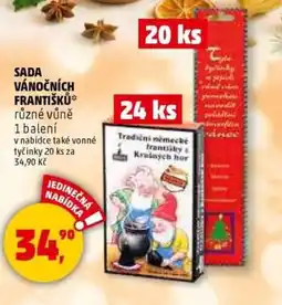 Penny Market Sada vánočních františků nabídka