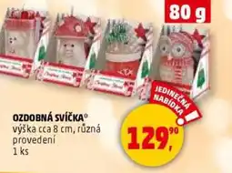 Penny Market Ozdobná svíčka nabídka