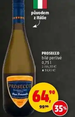 Penny Market Prosecco bílé perlivé nabídka