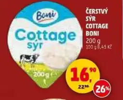 Penny Market Čerstvý sýr cottage boni nabídka