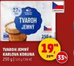 Penny Market Tvaroh jemný karlova koruna nabídka