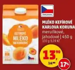 Penny Market Mléko kefírové karlova koruna nabídka