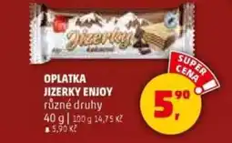 Penny Market Oplatka jizerky enjoy nabídka