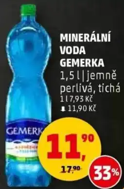 Penny Market Minerální voda gemerka nabídka