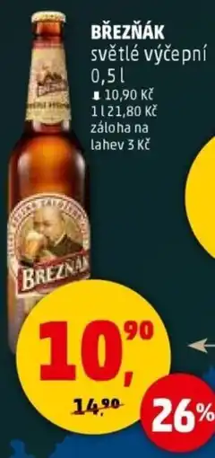 Penny Market BŘEZŇÁK světlé výčepní nabídka
