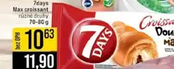 Jip 7days Max croissant nabídka