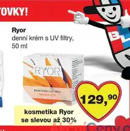 Barvy a laky drogerie Ryor denní krém s UV filtry, 50 ml nabídka