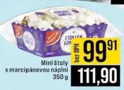 Jip Mini štoly s marcipánovou náplní nabídka