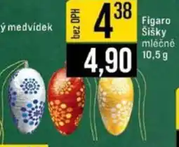 Jip Figaro Šišky mléčné nabídka