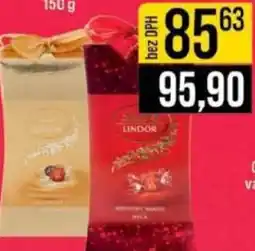 Jip Lindor mini assorted milk nabídka