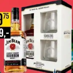 Jip Jim Beam White Kentucky Bourbon Whiskey 40% nabídka
