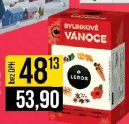 Jip Leros čaj bylinkové vánoce nabídka