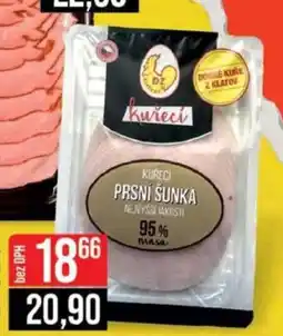 Jip DZ Klatovy kuřecí šunka nejvyšší jakosti 95% nabídka