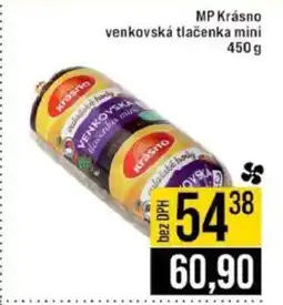 Jip MP Krásno venkovská tlačenka mini nabídka