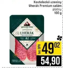 Jip Kostelecké uzeniny Uherák Premium salám nabídka