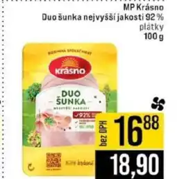 Jip MP Krásno Duo šunka nejvyšší jakosti 92% nabídka