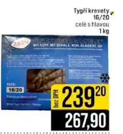 Jip Tygří krevety 16/20 nabídka