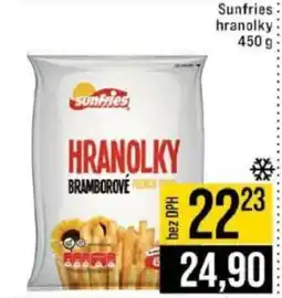 Jip Sunfries hranolky nabídka