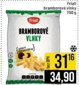 Jip Friall bramborové vlnky nabídka