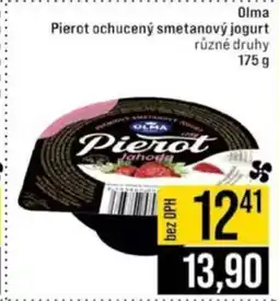 Jip OLMA Pierot ochucený smetanový jogurt nabídka