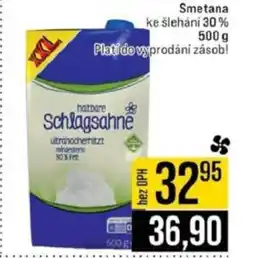 Jip Smetana ke šlehání 30% nabídka