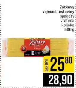 Jip Zátkovy vaječné těstoviny nabídka