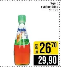 Jip Squid: rybí omáčka nabídka