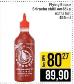 Jip Flying Goose Sriracha chilli omáčka extra hot nabídka