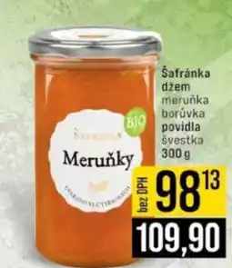 Jip Šafránka džem nabídka