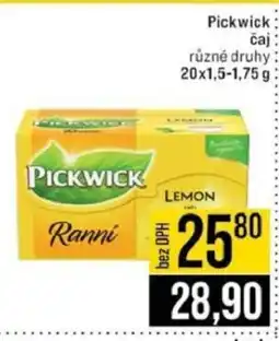 Jip Pickwick čaj nabídka