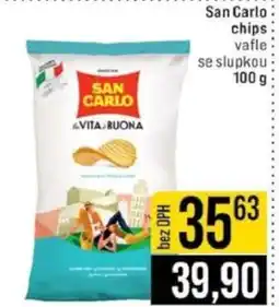 Jip San Carlo chips nabídka