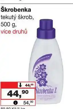 Barvy a laky drogerie Škrobenka tekutý škrob, 500 g nabídka