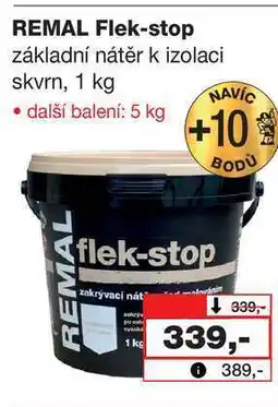 Barvy a laky drogerie REMAL Flek-stop základní nátěr k izolaci skvrn, 1 kg nabídka