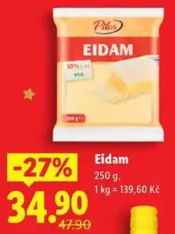 Lidl Eidam, 250 g nabídka