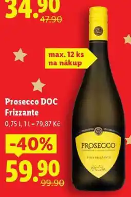 Lidl Prosecco DOC Frizzante, 0,75 l nabídka