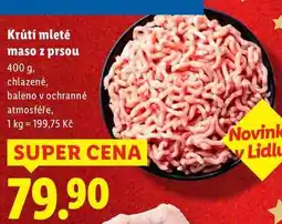 Lidl Krůtí mleté maso z prsou, 400 g nabídka