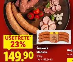 Lidl Šunková klobása, 900 g nabídka